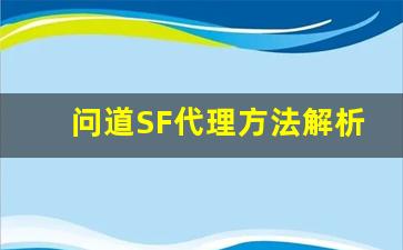 问道SF代理方法解析与常见问题解决技巧