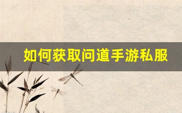 如何获取问道手游私服下载邀请码并成功安装